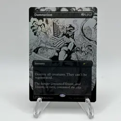 Damnation FOIL: Secret Lair Drop: Spider-Man MTG Venom Unleashed Inks (NM) - Image 1