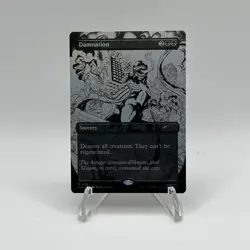 Damnation FOIL: Secret Lair Drop: Spider-Man MTG Venom Unleashed Inks (NM) - Image 2