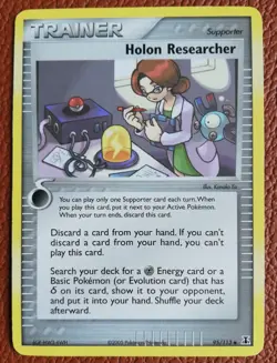 Holon Researcher 95/113 Trainer Supporter Delta Species 2005 Pokemon Card - Image 1