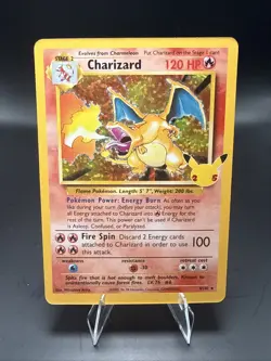 Pokemon Charizard 4/102 Celebrations: Classic Collection Holo - Image 2