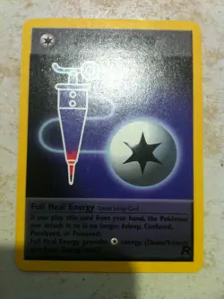 Full Heal Energy - Team Rocket - Pokemon - 81/82 - Uncommon - NM - Image 1