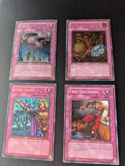 Yu-Gi-Oh Vintage Trap Lot 1st Ed - Call Haunted,Trap Dustshoot, PGD PSV LON - Image 1
