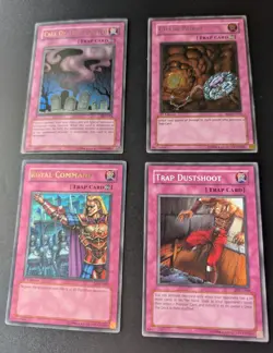 Yu-Gi-Oh Vintage Trap Lot 1st Ed - Call Haunted,Trap Dustshoot, PGD PSV LON - Image 3