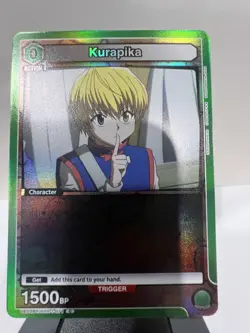 Union Arena English Hunter X Hunter Kurapika HTR-1-071 C Box Topper Foil - Image 1