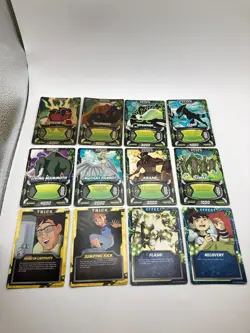 Ben 10 CCG 12 Card Lot 2010 Bandai - Image 1
