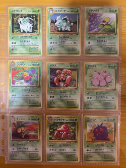 Pokemon Card COMPLETE Jungle Master Set 48/48 1999 Holo SWIRLS Japanese - Image 5