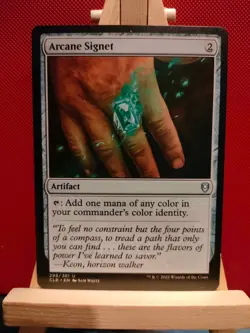 Arcane Signet - Baldur's Gate Commander - Uncommon - NM (see pics) MTG - Image 1