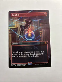 Gamble (Borderless) - Special Guests MTG Plus Bonus Rare!!! - Image 1