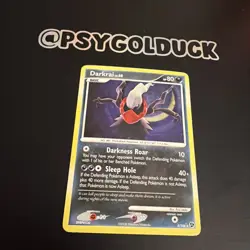 Pokemon Darkrai Holo 4/106 Great Encounters A8 - Image 2