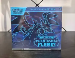 Pokemon TCG Mega Evolution Phantasmal Flames ETB Elite Trainer Box - Image 1