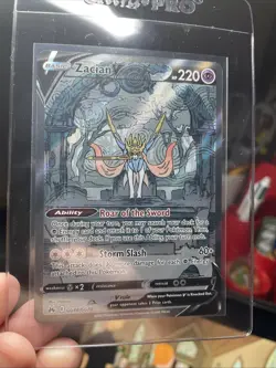 Zacian V GG48/GG70 Pokemon Crown Zenith: Galarian Gallery Ultra Rare Holo NM - Image 1