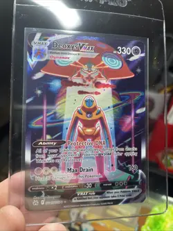 2023 Pokemon SWSH Crown Zenith Deoxys VMAX Galarian Gallery Ultra Rare GG45/GG70 - Image 1