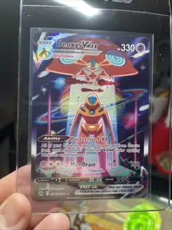 2023 Pokemon SWSH Crown Zenith Deoxys VMAX Galarian Gallery Ultra Rare GG45/GG70 - Image 5