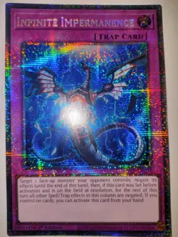 Infinite Impermanence MP25-EN032 Starlight Rare Near Mint 1st Edition Yugioh - Image 1