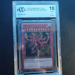 2010 Yu-Gi-Oh! Legendary Collection Slifer The Sky Dragon #LC01-EN002 BCCG 10 - Image 1