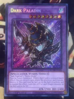 Yugioh: Dark Paladin - BLMM-EN008 - Secret Rare - 1st Edition - NM - Image 1