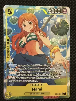 Nami Alt Art EB03-053 Extra Booster: One Piece Heroines Edition - Image 1