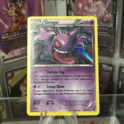 Gengar 60/162 Pokemon Card TCG X&Y Breakthrough Holo Rare NM - Image 1