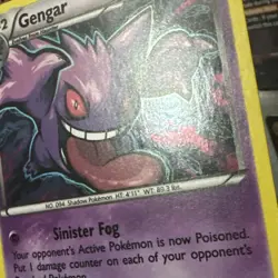 Gengar 60/162 Pokemon Card TCG X&Y Breakthrough Holo Rare NM - Image 4