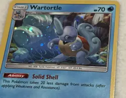 Pokemon Card Wartortle Unbroken Bonds Cosmo Holo 34/214 - Image 2