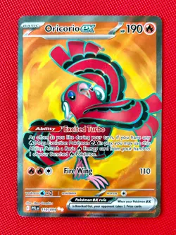 Oricorio ex 110/094 Me02: Phantasmal Flames Ultra Rare Pokemon card NM - Image 1