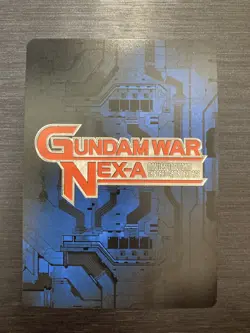 02A/U BL02R Hyakushiki / Gundam War NEX-A Card Rare Card (BANDAI) - Image 2