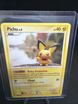 Pichu 93/123 Diamond & Pearl Mysterious Treasures Pokemon TCG Card 2007 LP/NM - Image 2