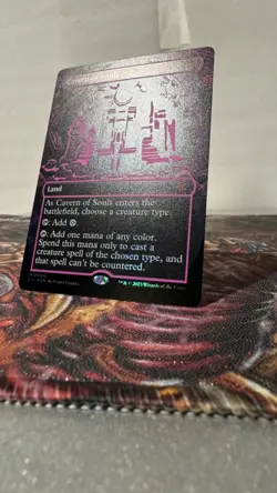 MTG Cavern of Souls Neon Ink Purple #410d The Lost Caverns of Ixalan - Image 4