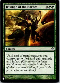 Triumph of the Hordes U The List Reprints 123 NM Normal - Image 1