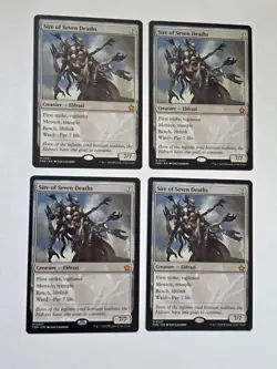 4x Sire Of Seven Deaths - Foundations - Unplayed - MTG - Image 1