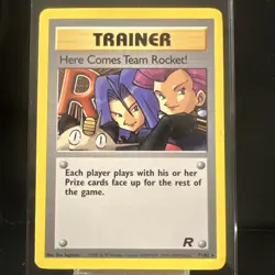 Pokemon TCG Trainer 71/82, Here Comes Team Rocket NM/LP - Image 1