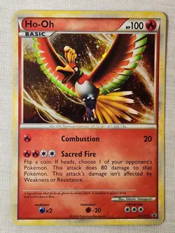 NM Ho-Oh - Holo #HGSS01 Heartgold & Soulsilver Promo Pokemon TCG - Image 1