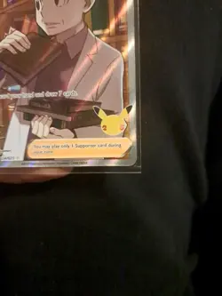 Pokemon TCG Professor's Research (Full Art) Celebrations 024/025 Holo Ultra Rare - Image 3