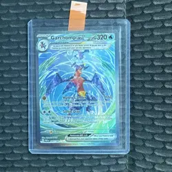 Pokemon TCG Garchomp EX Paradox Rift 245/182 Holo Special Illustration Rare - Image 1