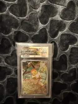 Pokemon TCG Eevee Prismatic Evolutions Promo Card SVP173 Ace 10 - Image 1