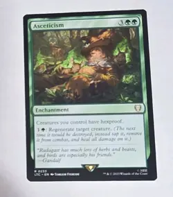 Asceticism - Commander: The Lord of The Rings (MTG Card) LP - Image 1