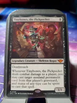 x1 Tinybones, the Pickpocket OTJ MTG 109 MYTHIC M/NM 1x - Image 1