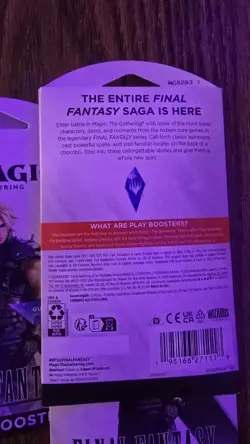 Magic the Gathering Final Fantasy Play Booster Pack Lot Of 12 New/Sealed FF MTG - Image 3