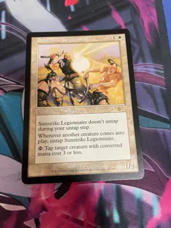 MTG - SUNSTRIKE LEGIONNAIRE - RARE - LEGIONS - LP - Image 1