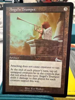 MTG Angel's Trumpet Urza's Legacy NEVER PLAYED - Image 1