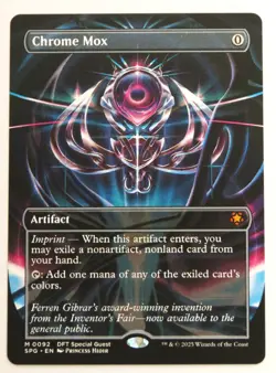 MTG Aetherdrift - Chrome Mox #92 - Magic Special Guests ~ MINT - Image 1