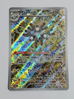 Magneton SVP 159 Black Star Promo Holo Card Surging Sparks Pokemon TCG - Image 1