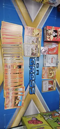 COMPLETE Pokemon TCG Vintage Japanese Blaine Guren Town Gym Theme Deck - Image 1