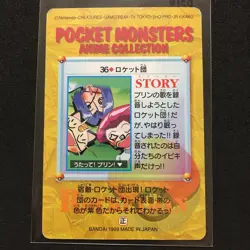 Pokemon Anime Collection The Movie BANDAI 1999 TEAM ROCKET - Image 2
