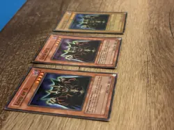 Yu-Gi-Oh! Lord of D. SDK-041 Spellcaster Effect 1996 Vintage Lot 3 Cards - Image 3