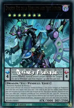 Yu-Gi-Oh ! Dragon Xyz de la Rebellion des Yeux Impairs BLMR-FR005 VF/ULTRA - Image 1
