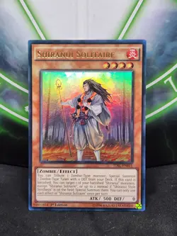 Yugioh Shiranui Solitaire TDIL-EN031 Ultra Rare 1st Edition NM - Image 1