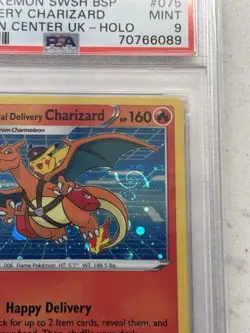 SWIRL! Special Delivery Charizard 075 Sword & Shield Promo Cards PSA 9 English - Image 2