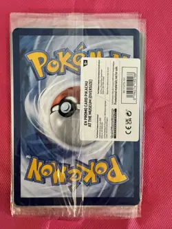 Pikachu At The Museum - Jumbo Black Star Promo Card Brand New Factory Sealed - Image 2