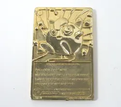 LOT OF 3 1999 POKEMON 23K GOLD PLATED CARDS MEWTWO, JIGGLYPUFF, TOGEPI - Image 4